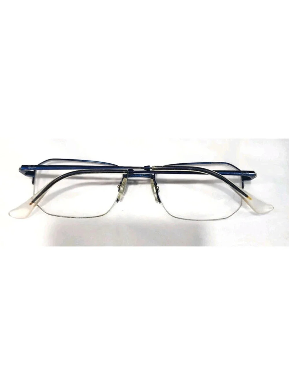 Ray Ban RB6449 3079 Blue Metal Square Eyeglasses 51-19 145